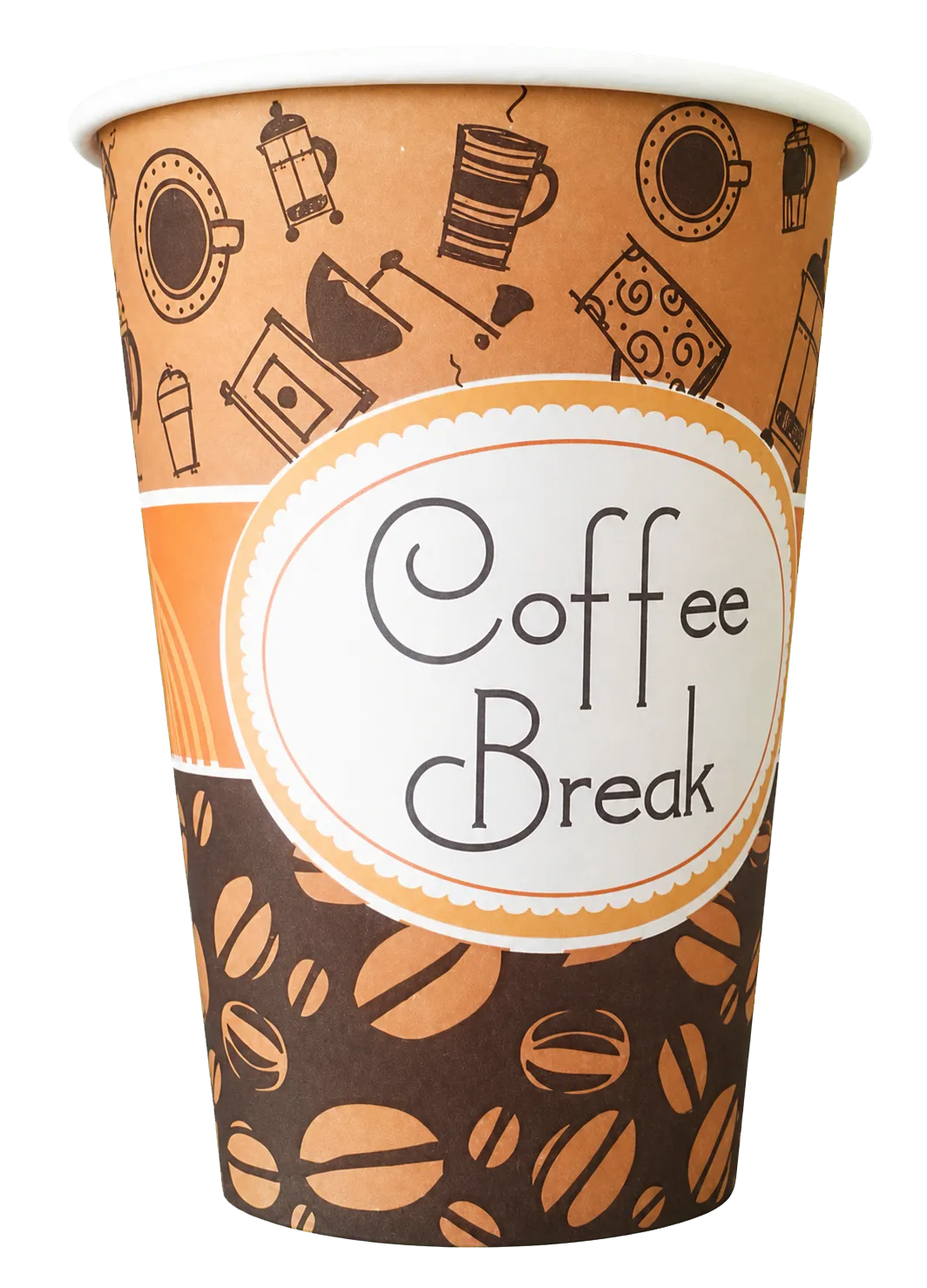 Pahar de carton Coffee Break pentru automate